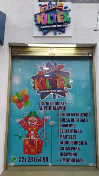 tienda de globos Globos Kiltex