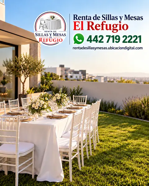 Foto de Renta de Sillas y Mesas El Refugio