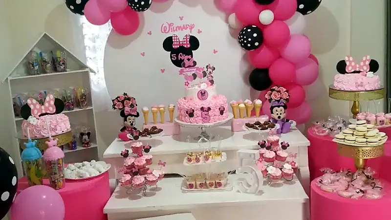 Mesa de postres de Massiel variedades en Santo Domingo Este