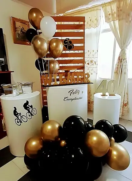 Decoración de cumpleaños de Plasticos MV alquiler y eventos en Villavicencio