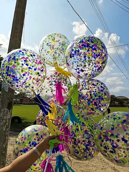 Globos con helio de Glou Globos en Tihuatlan