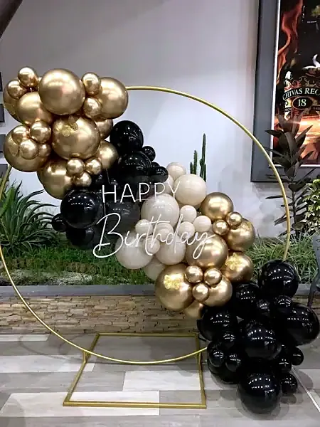 Decoración de cumpleaños de B•Party en Pachuca