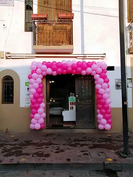 Arco de globos de DecoGlobal en Tequisquiapan
