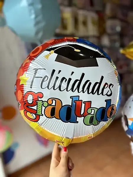Decoración de graduación de Globso Cholula en San Pedro Cholula