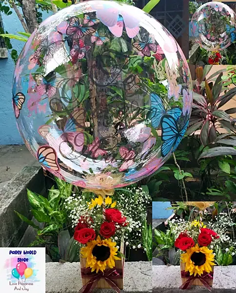 Globo burbuja de Party World Store en Soyapango