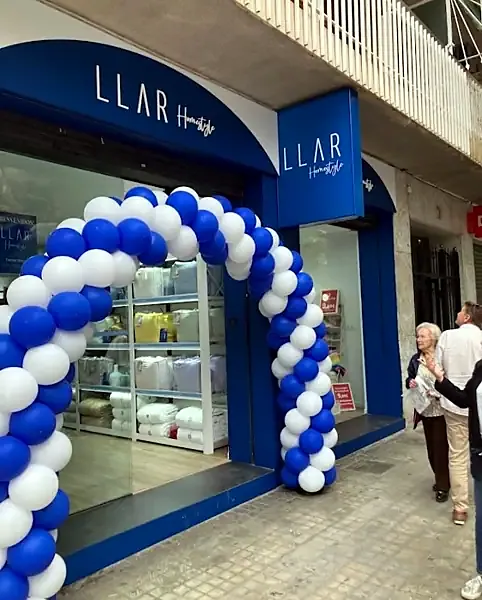Arco de globos de eLeyCe Eventos en Mislata