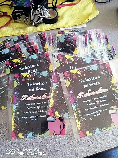 Invitaciones de fiesta de Eventos M&D en Tijuana
