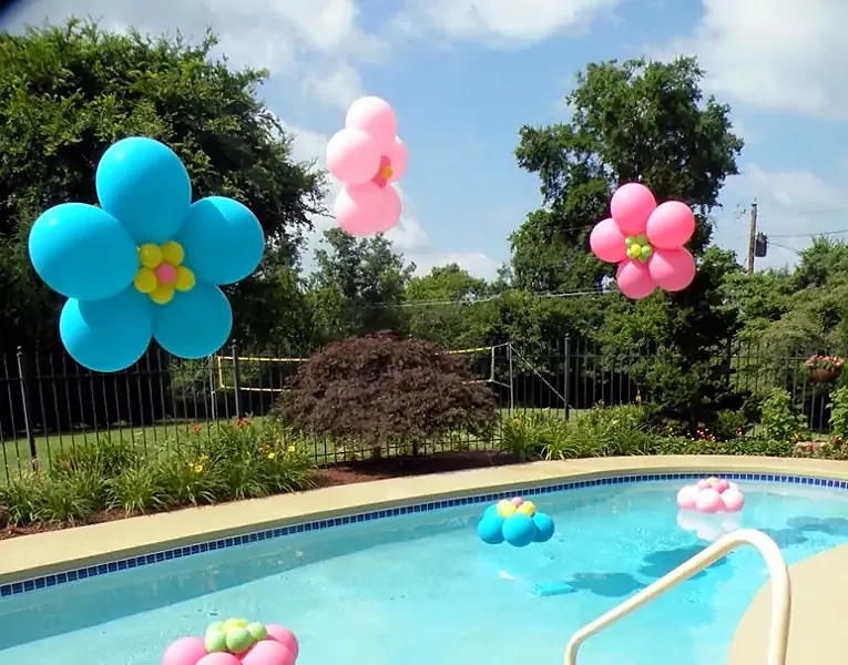 Decoración de revelación de género de Casas rurales para Despedidas Soltero y Fiestas | Agencia Organización Eventos en Petrer