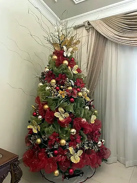 Decoración navideña de Royalty Deco Eventos en Punto Fijo