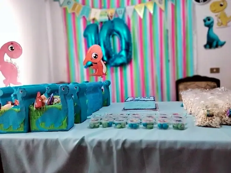 Decoración de revelación de género de Piñatas Diivertidas Xalapa en Xalapa